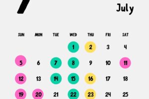 7月の診療スケジュールです